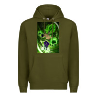 Legendary Broly Supersaiyajin Poster Travel Premium Hoodie | Teevron