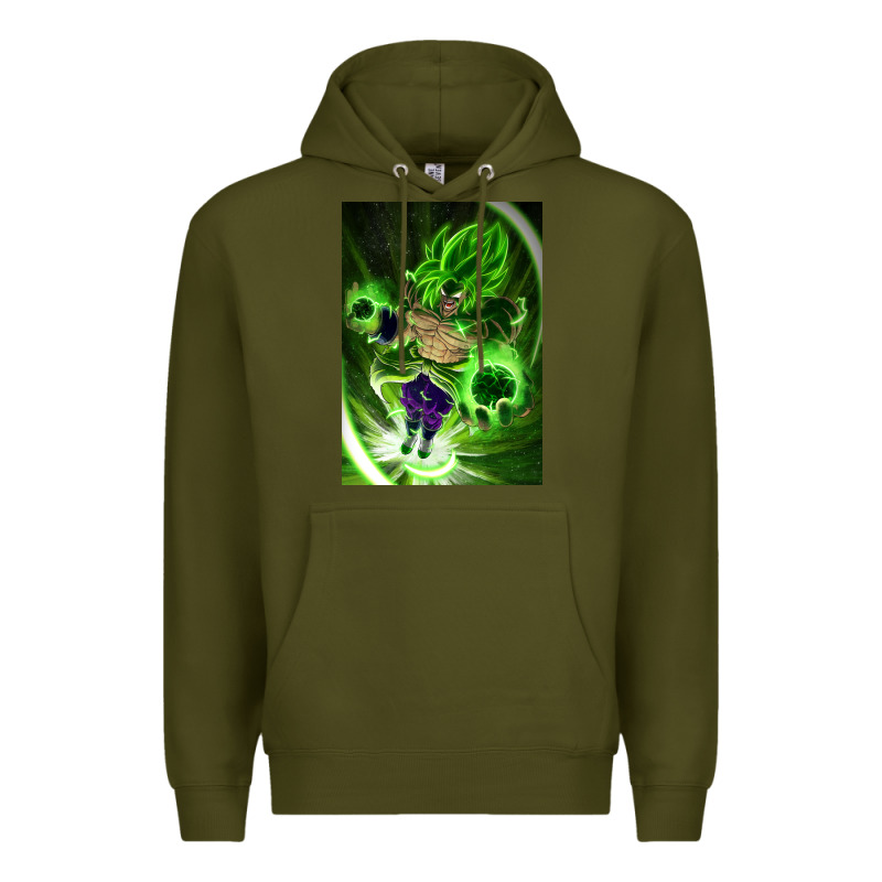 Legendary Broly Supersaiyajin Poster Travel Premium Hoodie by lanVoArt | Teevron