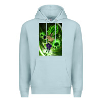 Blue Mist legendary broly supersaiyajin poster travel Premium Hoodie - lanVoArt