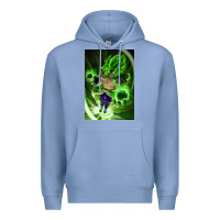 Colony Blue legendary broly supersaiyajin poster travel Premium Hoodie - lanVoArt