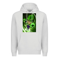 Dove Grey legendary broly supersaiyajin poster travel Premium Hoodie - lanVoArt