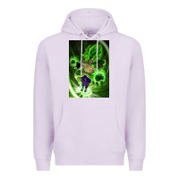 Lilac legendary broly supersaiyajin poster travel Premium Hoodie - lanVoArt