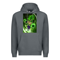 Rock legendary broly supersaiyajin poster travel Premium Hoodie - lanVoArt