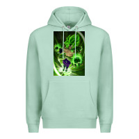 Seafoam legendary broly supersaiyajin poster travel Premium Hoodie - lanVoArt