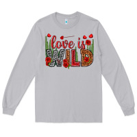 Moon Dust Love is wild Valentine's Day Long Sleeve Tee - HowdyJamesFarm