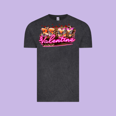 Be My Valentine Vintage Tee Designed By Howdyjamesfarm