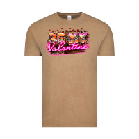 Vintage Coffee be my valentine Vintage Tee - HowdyJamesFarm