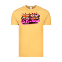Vintage Mustard be my valentine Vintage Tee - HowdyJamesFarm