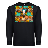 Black Cow fall pumpkin Premium Sweatshirt - Artiststas