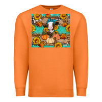 Carrot Cow fall pumpkin Premium Sweatshirt - Artiststas