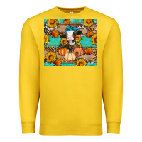Lemon Cow fall pumpkin Premium Sweatshirt - Artiststas
