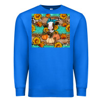 True Royal Cow fall pumpkin Premium Sweatshirt - Artiststas