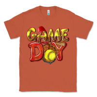 Copper Game Day Softball Classic Tee - NancyCooperArtShop