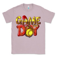 Lilac Game Day Softball Classic Tee - NancyCooperArtShop