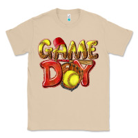 Mushroom Game Day Softball Classic Tee - NancyCooperArtShop