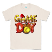 Natural Game Day Softball Classic Tee - NancyCooperArtShop
