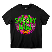 Black spooky mimi Heavy Core Tee - BundleAndBundleShop