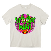 Cream spooky mimi Heavy Core Tee - BundleAndBundleShop