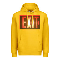 Lemon exit sign   hippie Premium Hoodie - lanVoArt