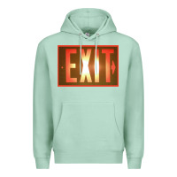 Seafoam exit sign   hippie Premium Hoodie - lanVoArt