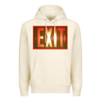 Tofu exit sign   hippie Premium Hoodie - lanVoArt