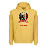 Antique Gold dennycranedennycranethepresidentlocknload   music Premium Hoodie - lanVoArt