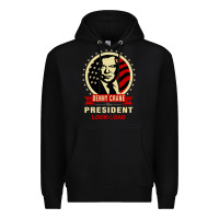 Black dennycranedennycranethepresidentlocknload   music Premium Hoodie - lanVoArt