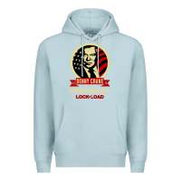 Blue Mist dennycranedennycranethepresidentlocknload   music Premium Hoodie - lanVoArt
