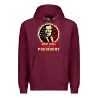 Burgundy dennycranedennycranethepresidentlocknload   music Premium Hoodie - lanVoArt