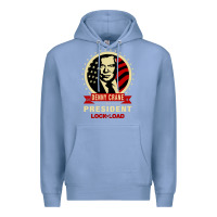 Colony Blue dennycranedennycranethepresidentlocknload   music Premium Hoodie - lanVoArt