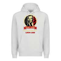 Dove Grey dennycranedennycranethepresidentlocknload   music Premium Hoodie - lanVoArt