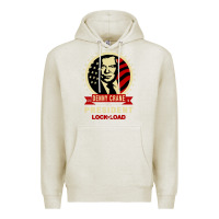 Oatmeal Heather dennycranedennycranethepresidentlocknload   music Premium Hoodie - lanVoArt