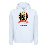 White dennycranedennycranethepresidentlocknload   music Premium Hoodie - lanVoArt