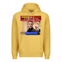Antique Gold daniel larson monitoring the situation   vintage Premium Hoodie - lanVoArt