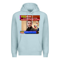 Blue Mist daniel larson monitoring the situation   vintage Premium Hoodie - lanVoArt