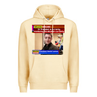 Pina Colada daniel larson monitoring the situation   vintage Premium Hoodie - lanVoArt