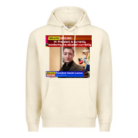 Sandshell daniel larson monitoring the situation   vintage Premium Hoodie - lanVoArt