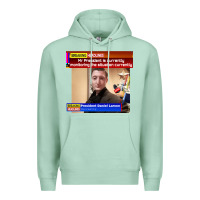 Seafoam daniel larson monitoring the situation   vintage Premium Hoodie - lanVoArt