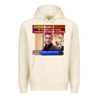 Tofu daniel larson monitoring the situation   vintage Premium Hoodie - lanVoArt