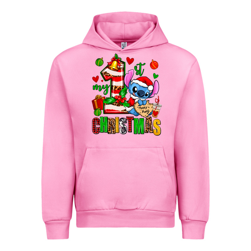 My First Christmas Stitch Urban Hoodie by AdoDesignShop | Teevron