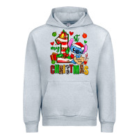 Heather Grey my first christmas stitch Urban Hoodie - AdoDesignShop
