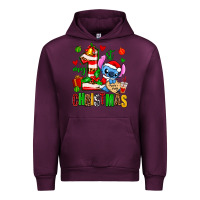 Mauve Wine my first christmas stitch Urban Hoodie - AdoDesignShop