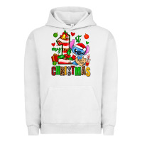 Pigment Lunar Rock my first christmas stitch Urban Hoodie - AdoDesignShop
