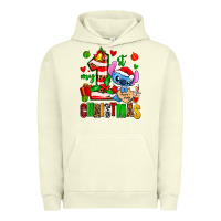 Pigment Pistachio my first christmas stitch Urban Hoodie - AdoDesignShop