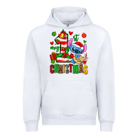 White my first christmas stitch Urban Hoodie - AdoDesignShop