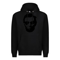 Black cool abe lincoln with aviator sunglasses black Premium Hoodie - lanVoArt