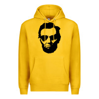 Lemon cool abe lincoln with aviator sunglasses black Premium Hoodie - lanVoArt