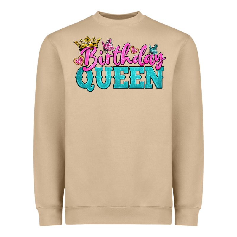 Birthday Queen Heavyweight Sweatshirt by BundleAndBundleShop | Teevron