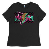 Black mama techno lightning bolt Ladies Tee - Jasminsmagicworld