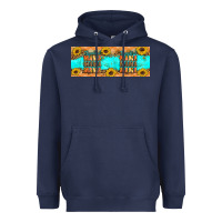 Navy Thankful mama mama mama Heavyweight Hoodie - Artiststas